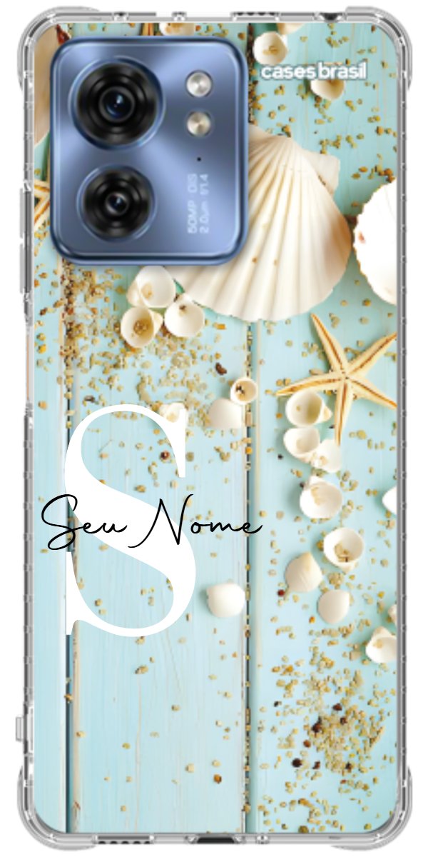 Capinha para Celular Conchas