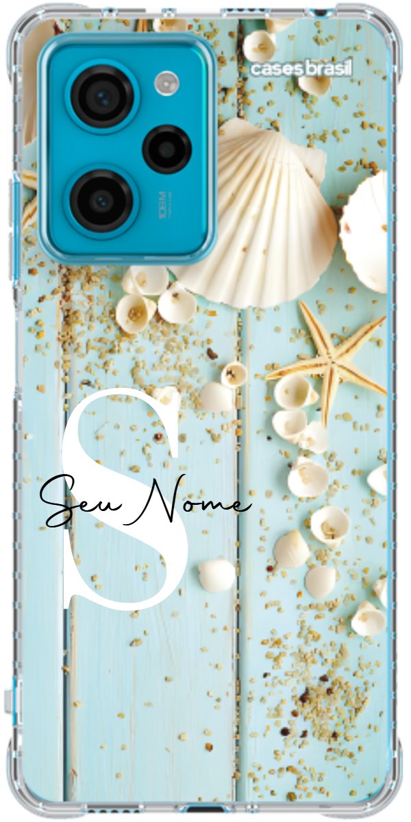 Capinha para Celular Conchas