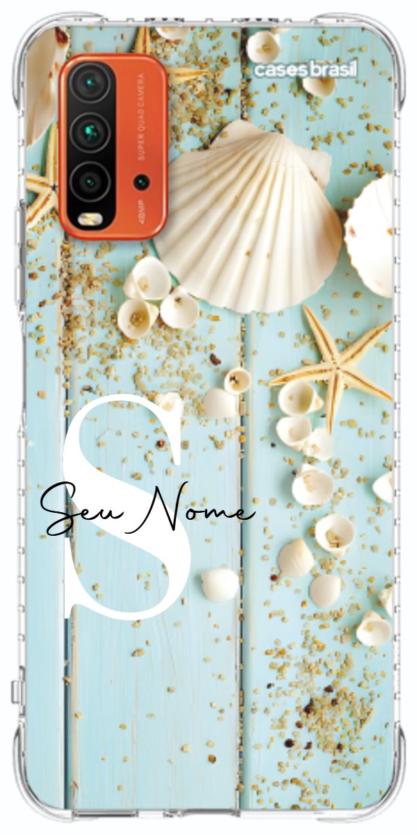 Capinha para Celular Conchas