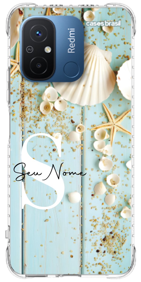 Capinha para Celular Conchas