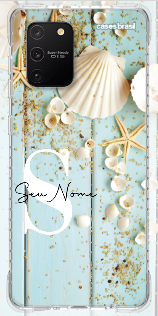 Capinha para Celular Conchas