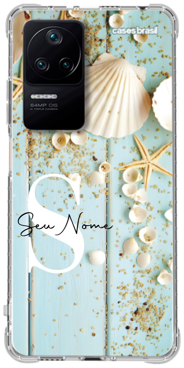 Capinha para Celular Conchas