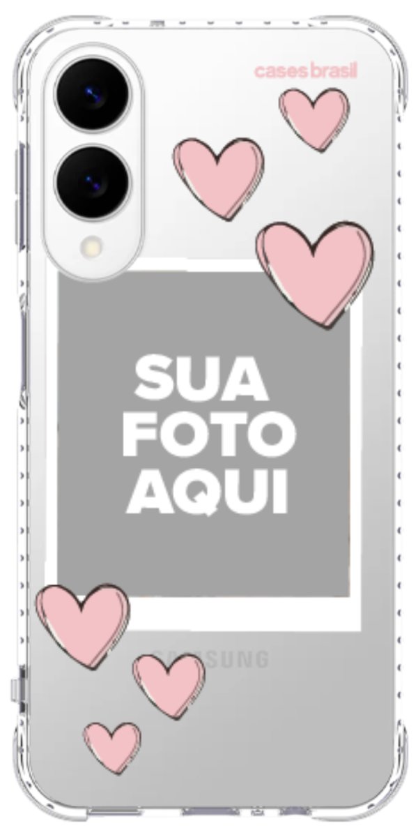 Capinha para Celular Polaroid do Amor