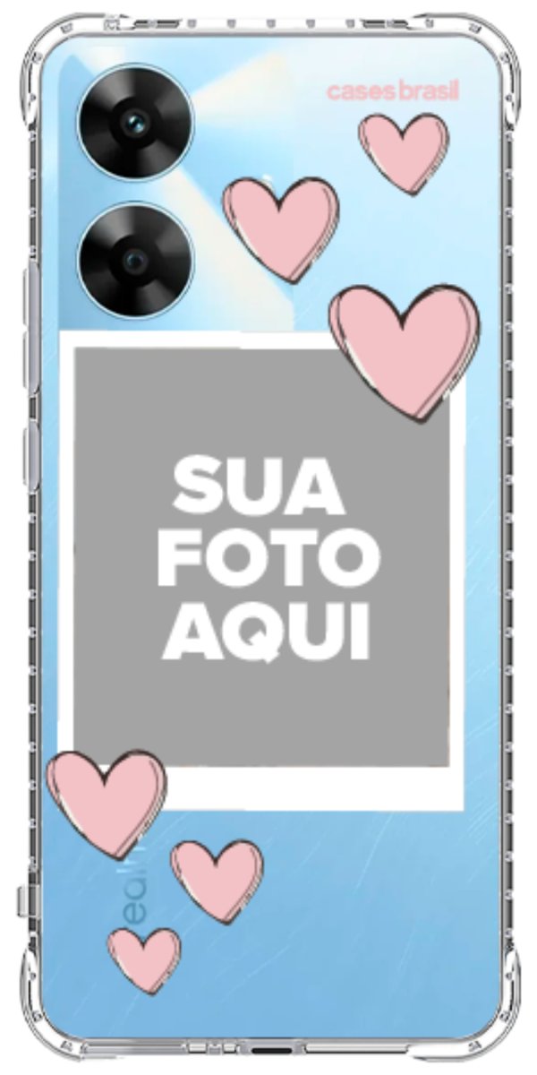 Capinha para Celular Polaroid do Amor