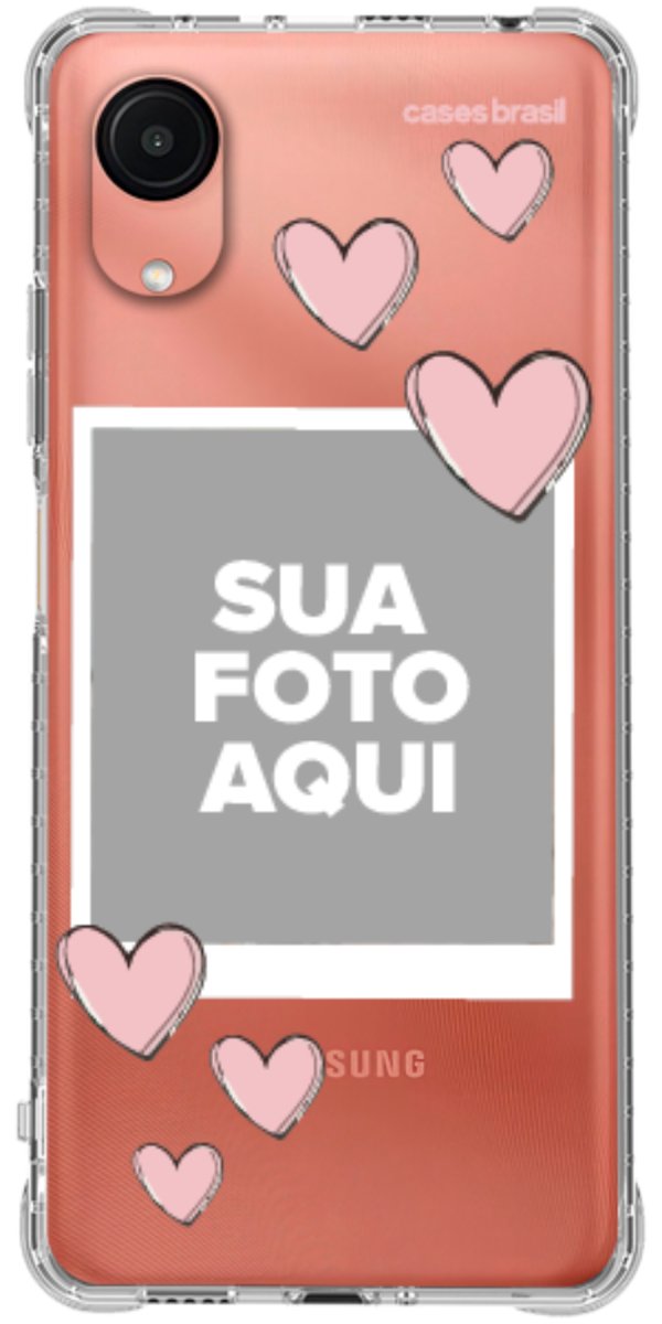 Capinha para Celular Polaroid do Amor
