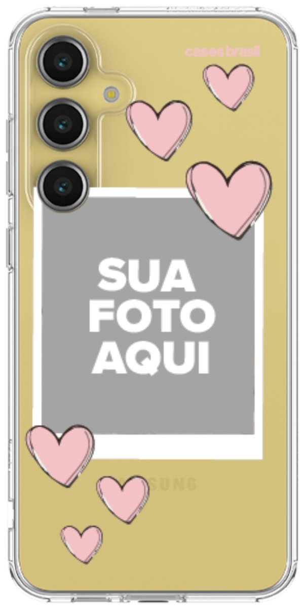 Capinha para Celular Polaroid do Amor