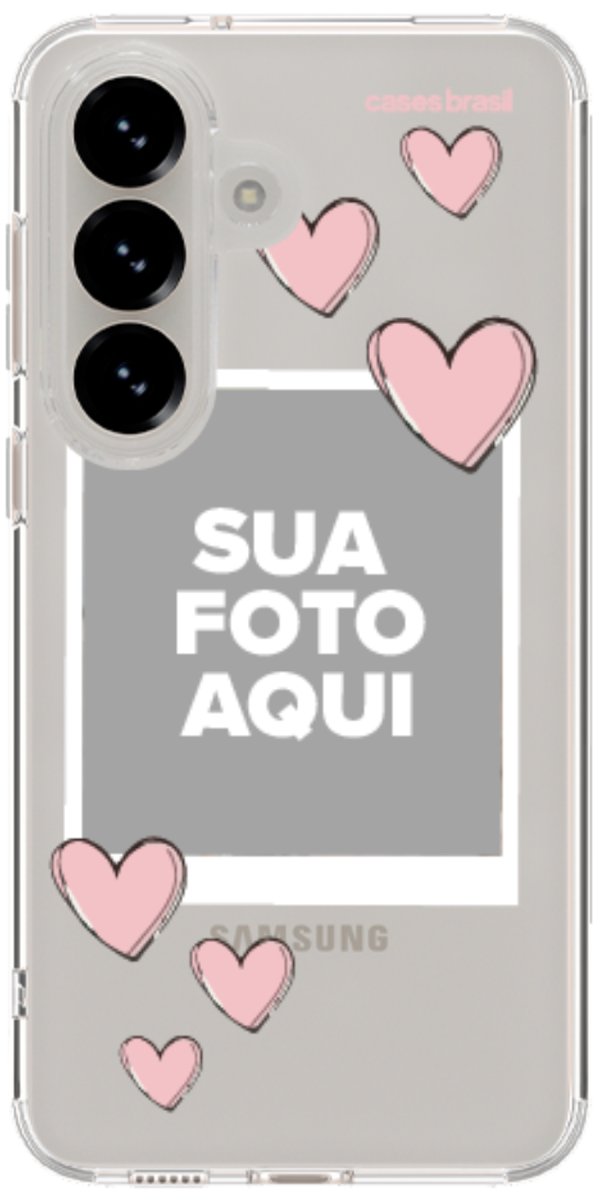 Capinha para Celular Polaroid do Amor