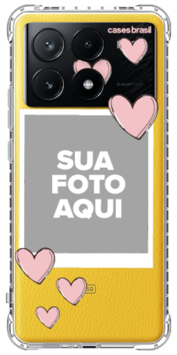 Capinha para Celular Polaroid do Amor