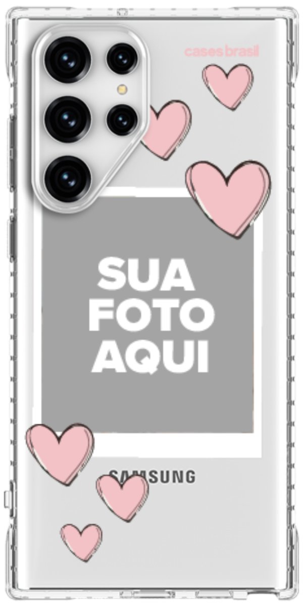 Capinha para Celular Polaroid do Amor