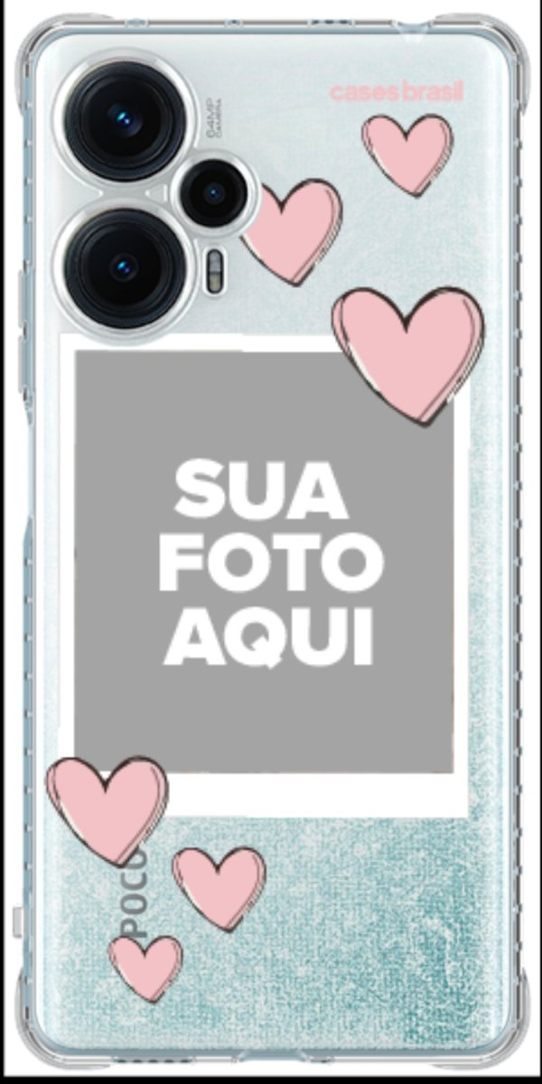 Capinha para Celular Polaroid do Amor