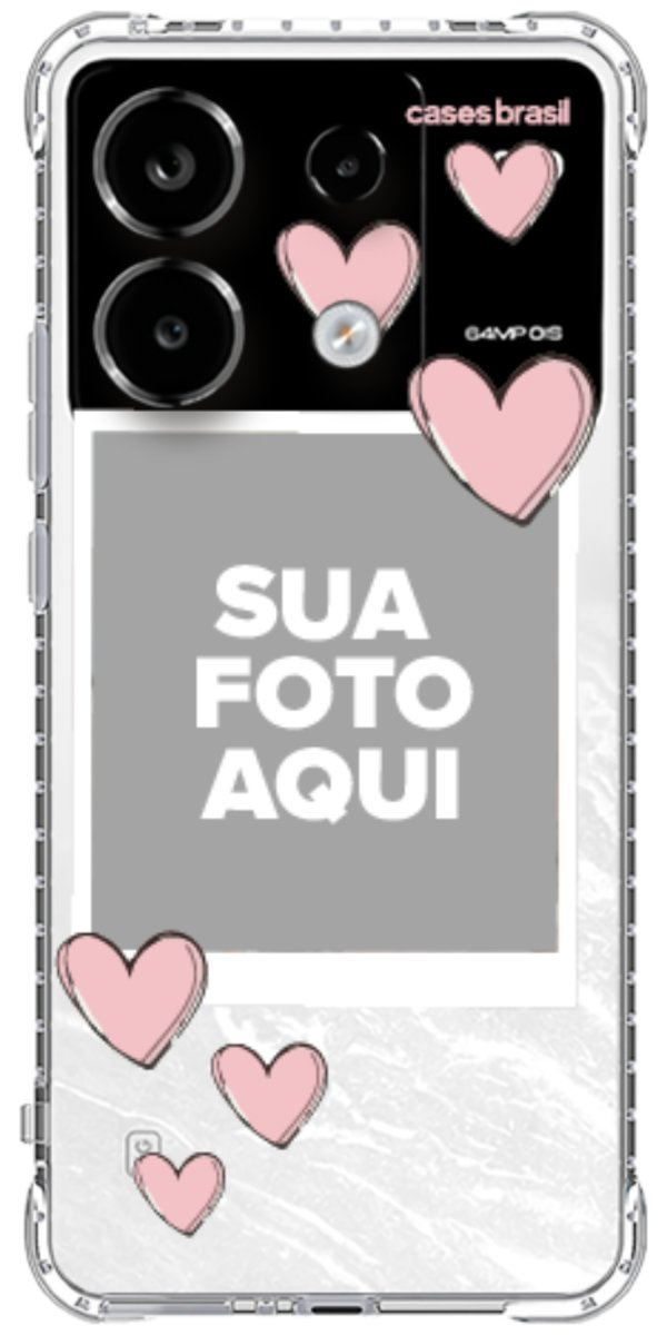 Capinha para Celular Polaroid do Amor