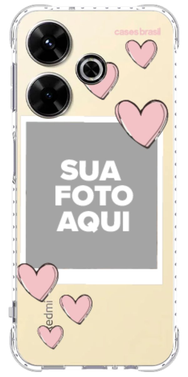 Capinha para Celular Polaroid do Amor