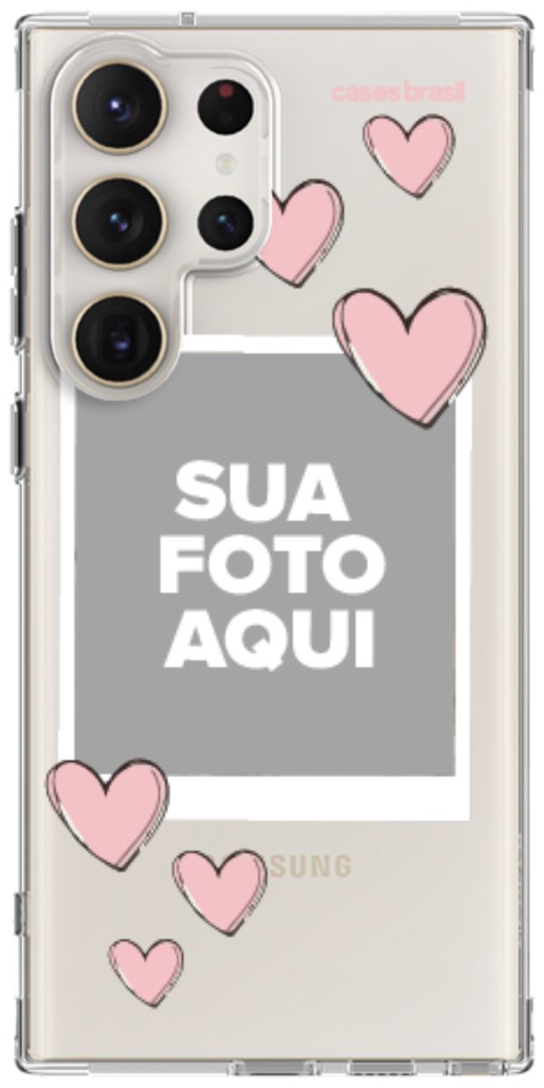 Capinha para Celular Polaroid do Amor