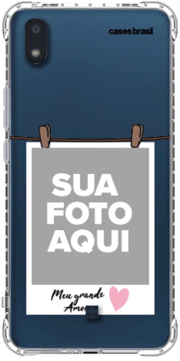Capinha para Celular Polaroid Meu Grande Amor