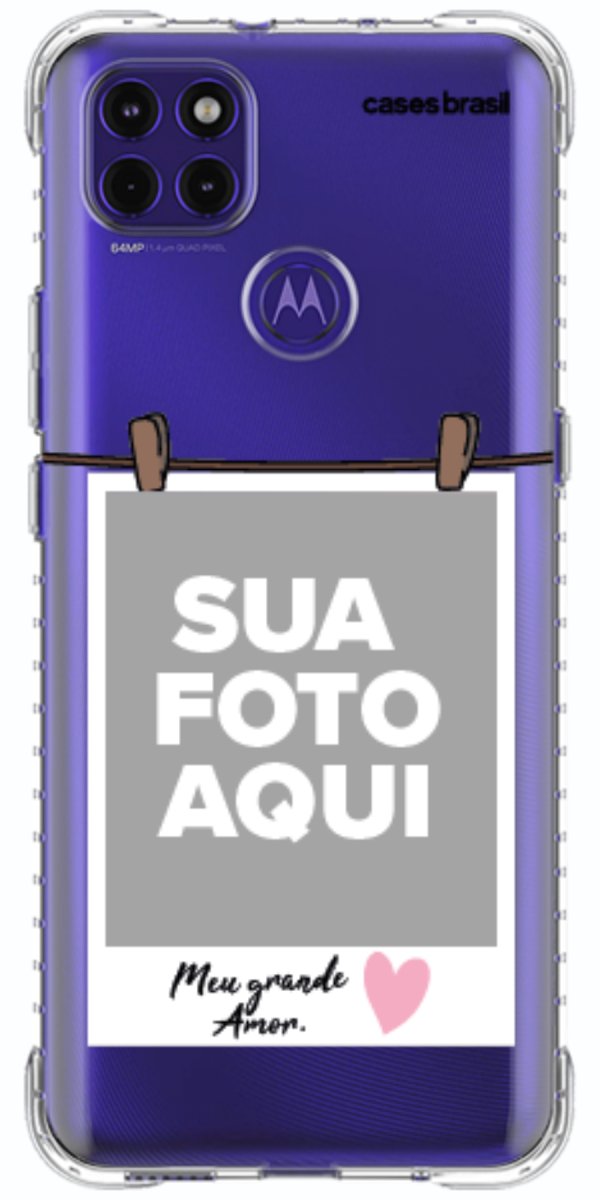 Capinha para Celular Polaroid Meu Grande Amor