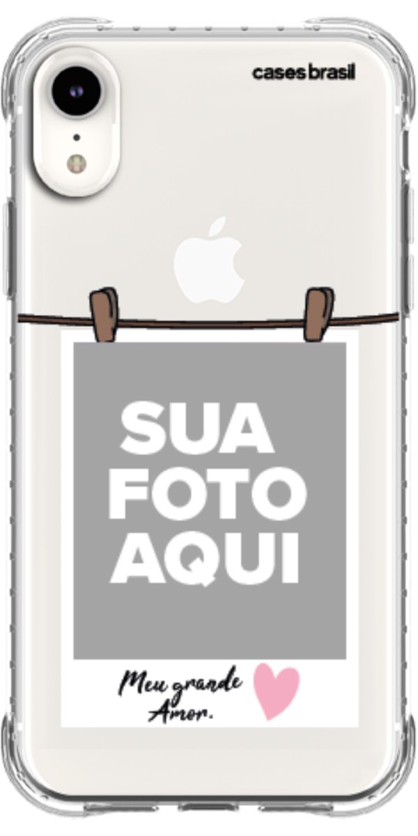 Capinha para Celular Polaroid Meu Grande Amor