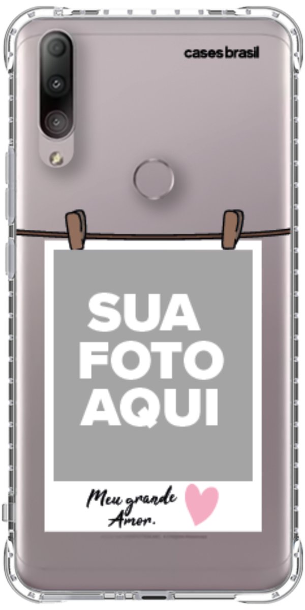 Capinha para Celular Polaroid Meu Grande Amor