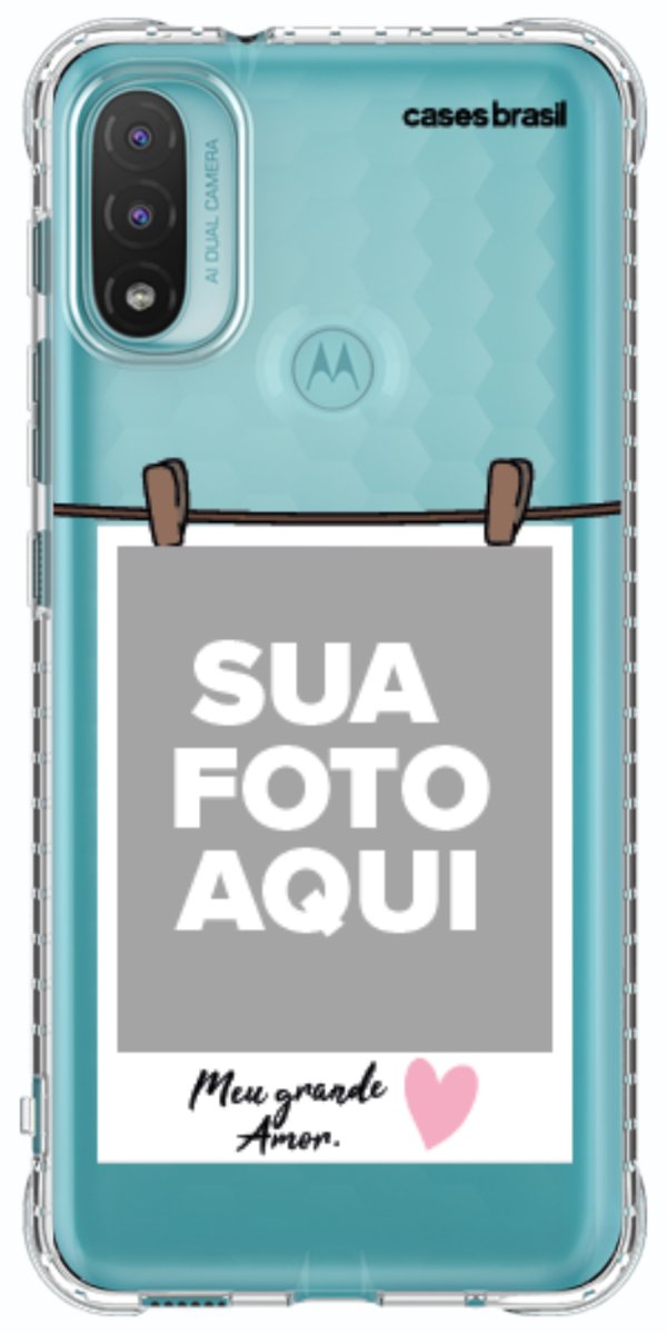 Capinha para Celular Polaroid Meu Grande Amor
