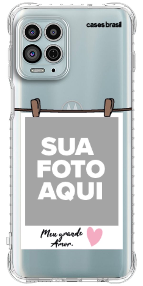 Capinha para Celular Polaroid Meu Grande Amor
