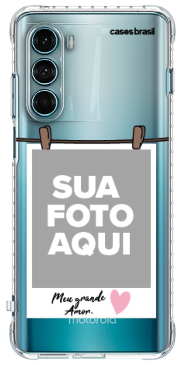 Capinha para Celular Polaroid Meu Grande Amor