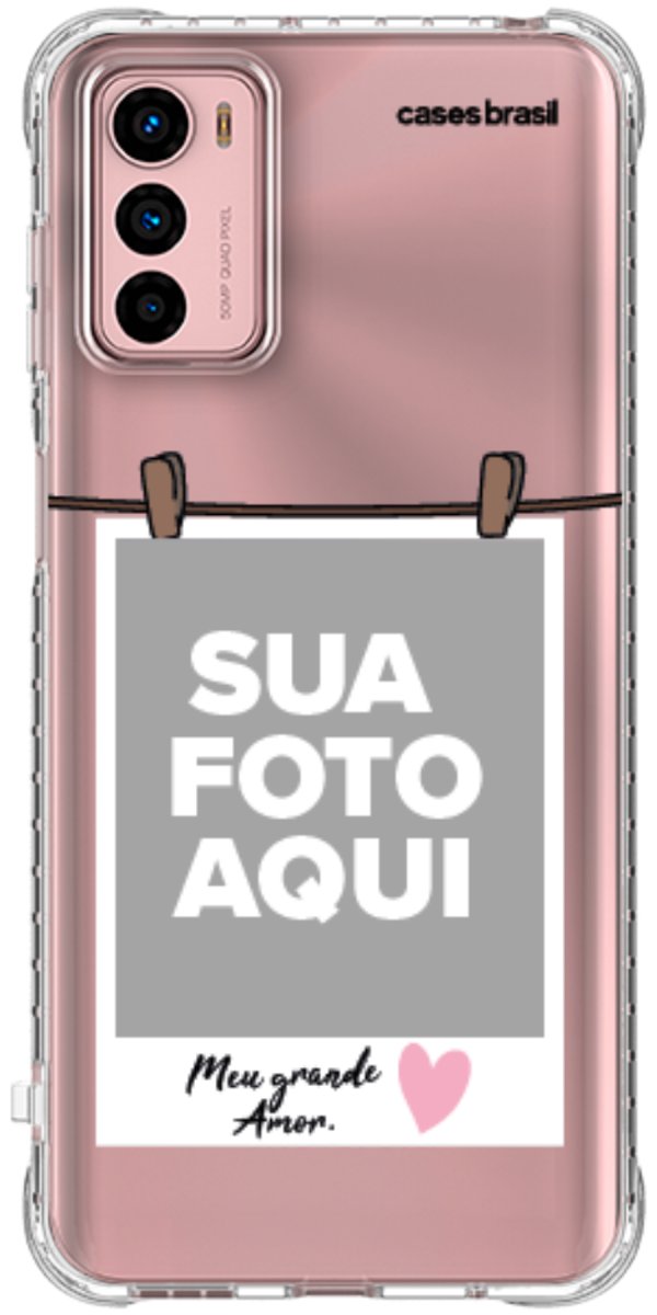 Capinha para Celular Polaroid Meu Grande Amor