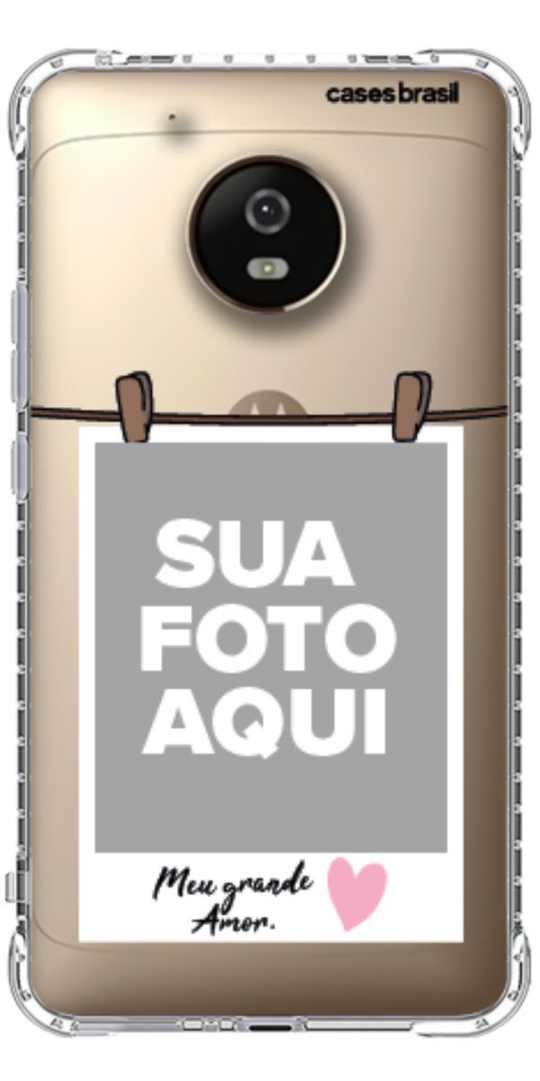 Capinha para Celular Polaroid Meu Grande Amor
