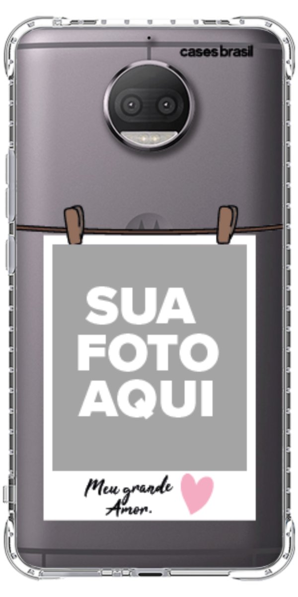 Capinha para Celular Polaroid Meu Grande Amor