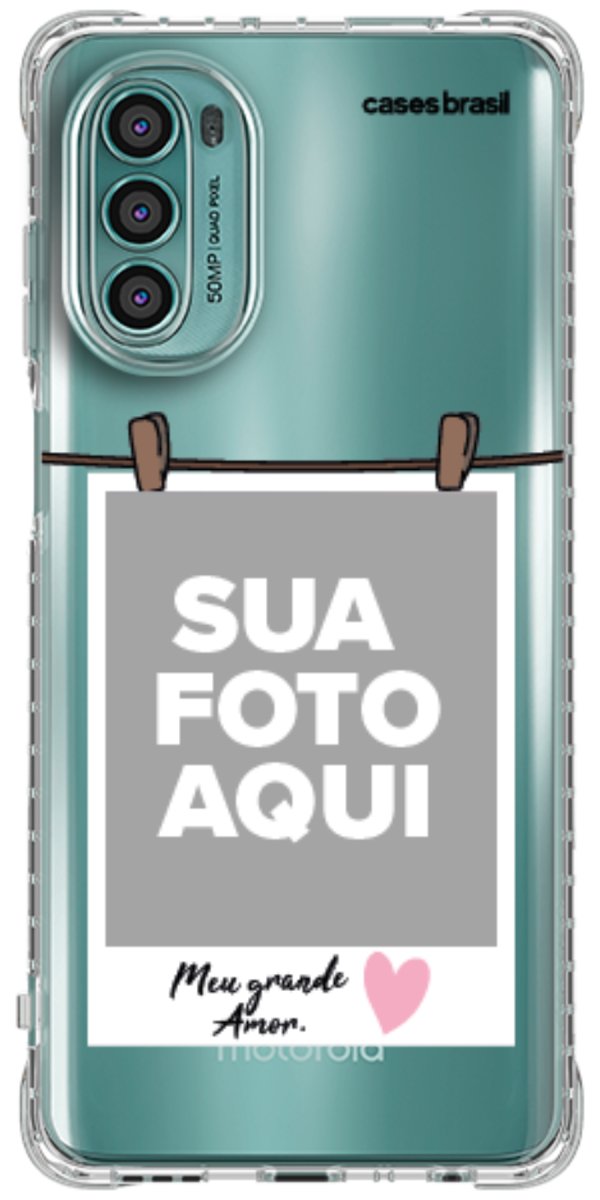 Capinha para Celular Polaroid Meu Grande Amor
