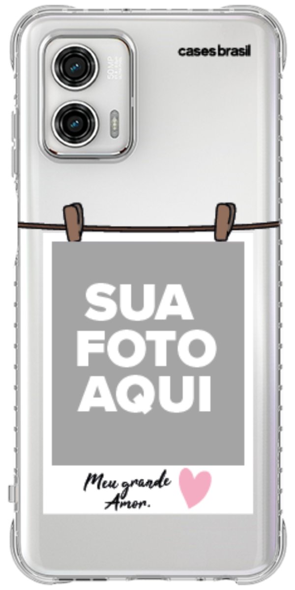 Capinha para Celular Polaroid Meu Grande Amor