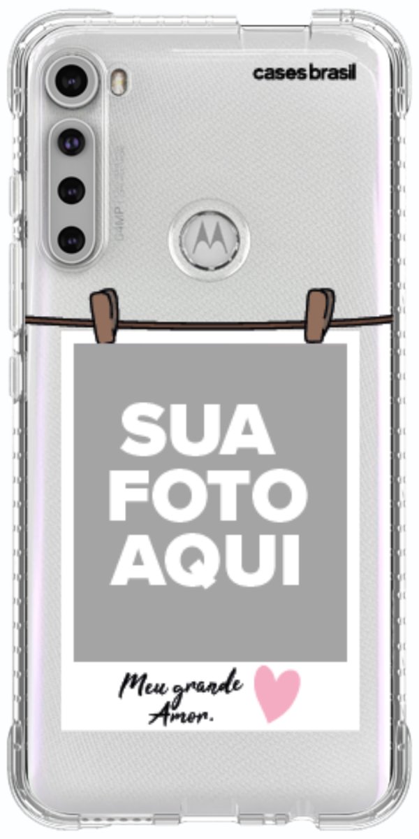 Capinha para Celular Polaroid Meu Grande Amor