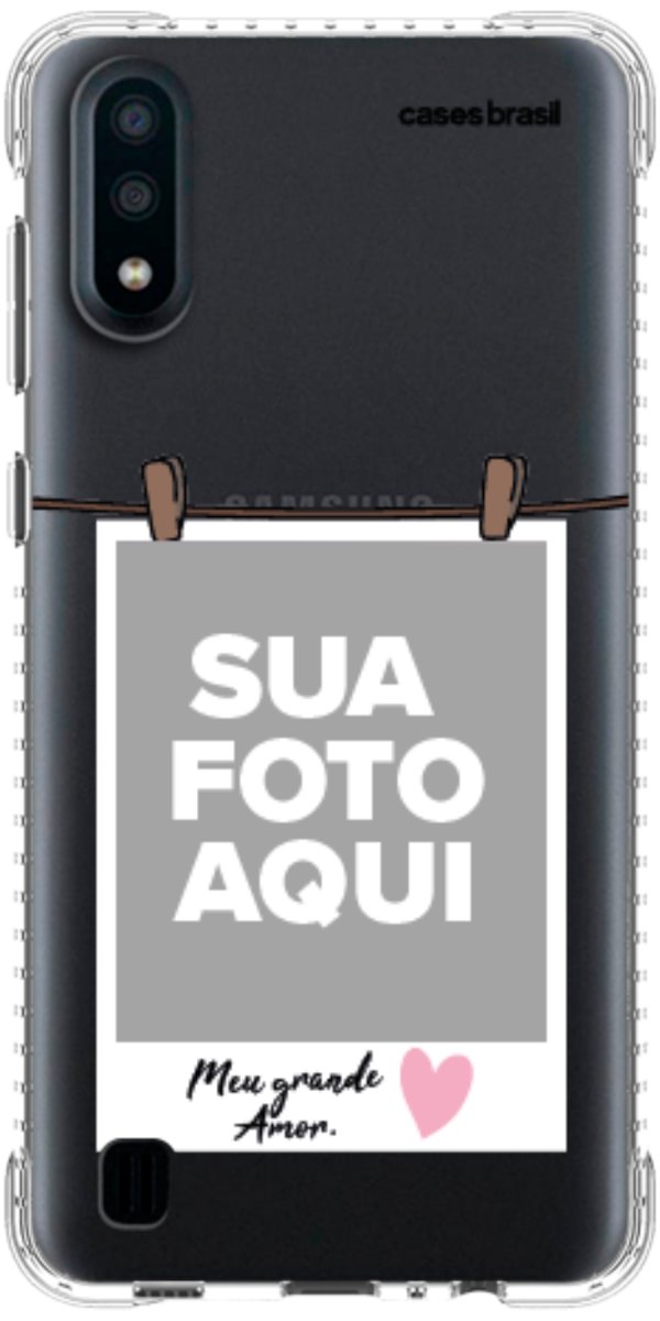 Capinha para Celular Polaroid Meu Grande Amor