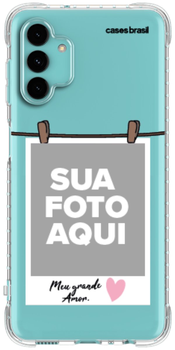 Capinha para Celular Polaroid Meu Grande Amor