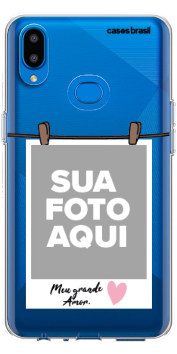 Capinha para Celular Polaroid Meu Grande Amor