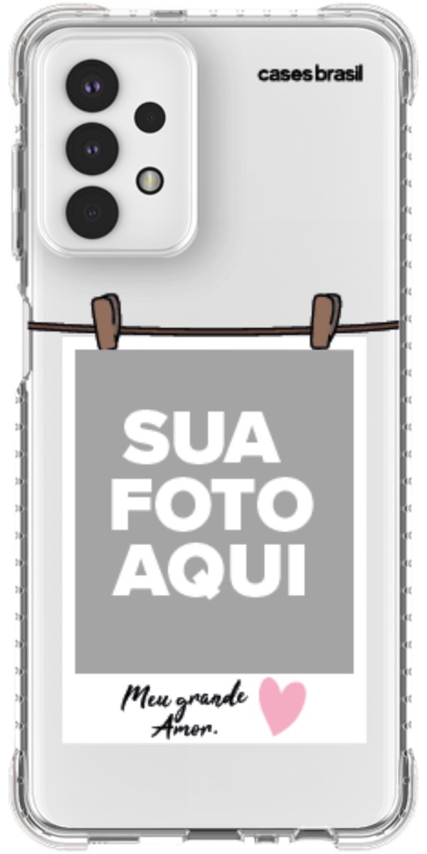 Capinha para Celular Polaroid Meu Grande Amor