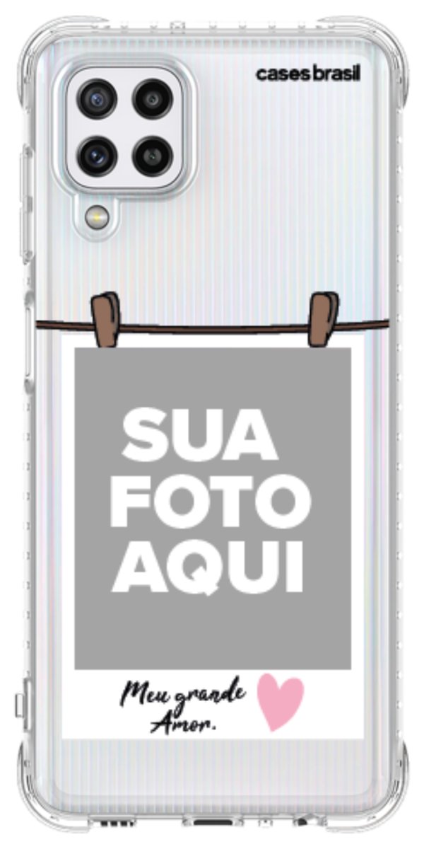 Capinha para Celular Polaroid Meu Grande Amor