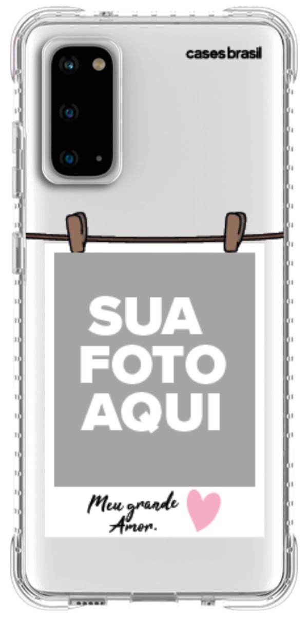 Capinha para Celular Polaroid Meu Grande Amor
