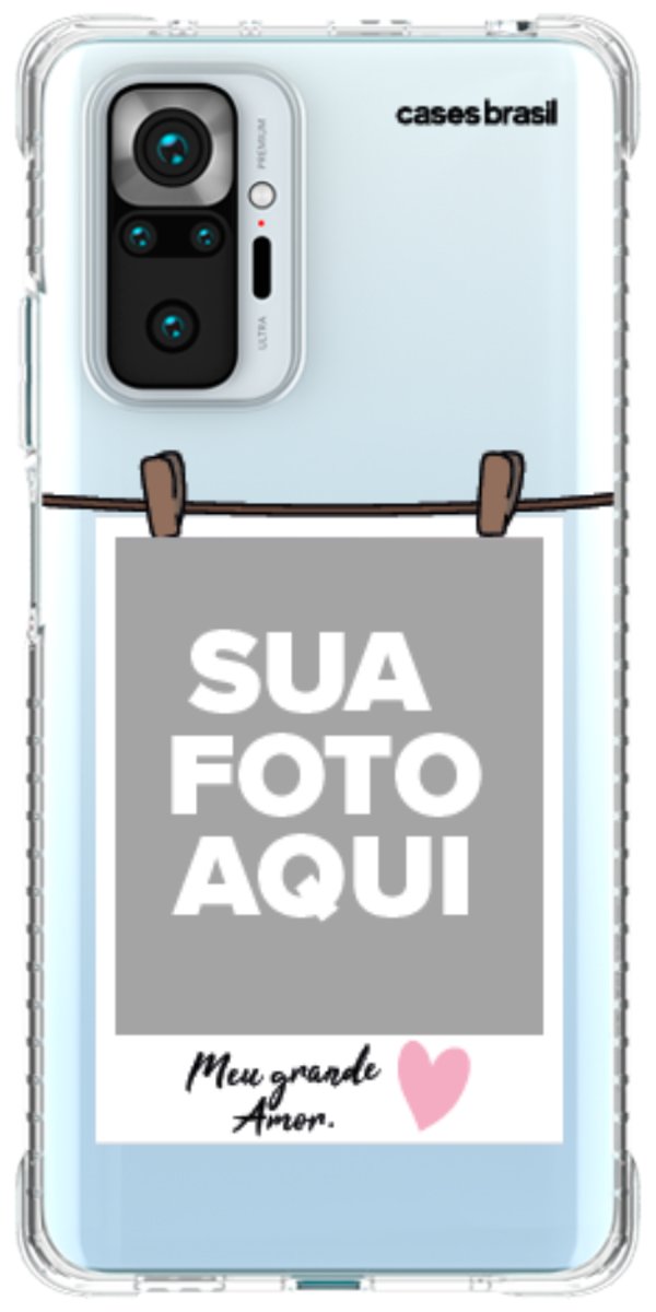 Capinha para Celular Polaroid Meu Grande Amor
