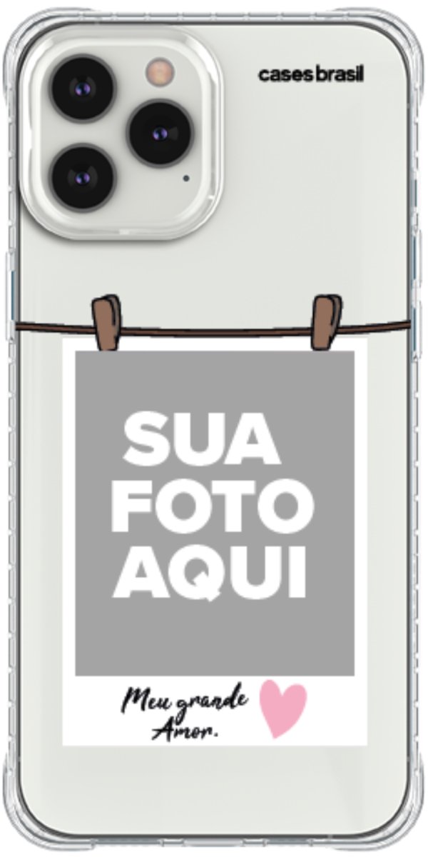 Capinha para Celular Polaroid Meu Grande Amor