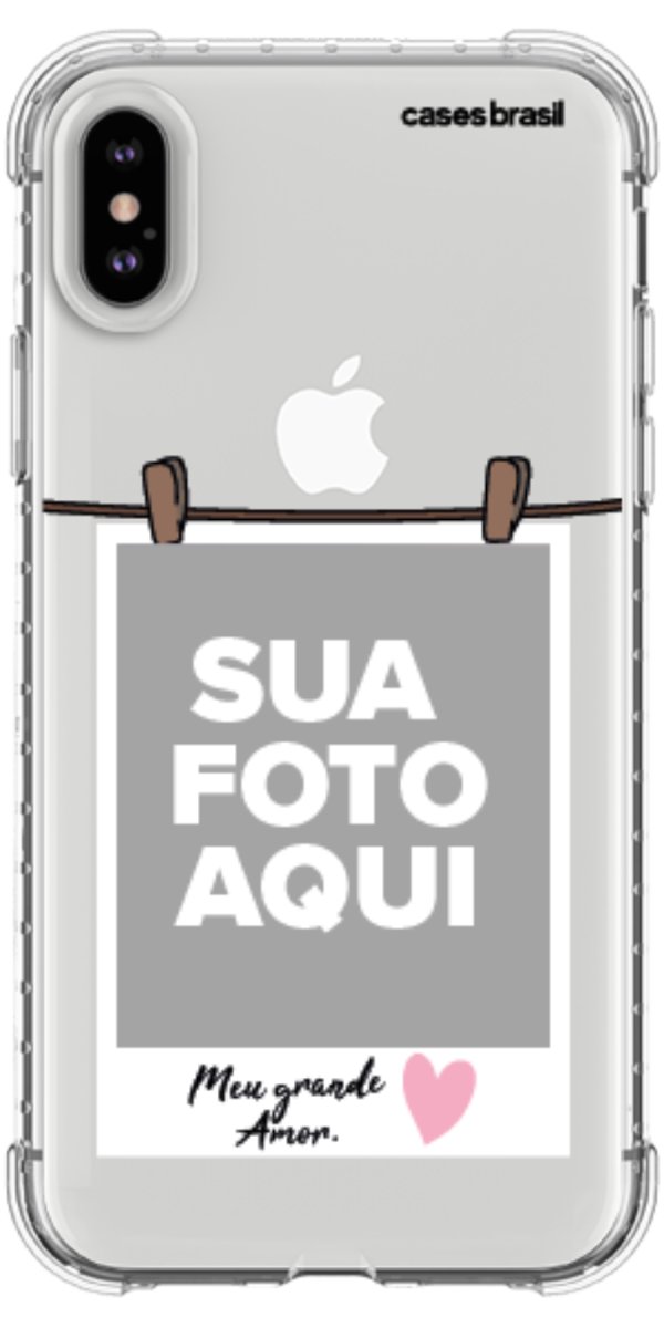Capinha para Celular Polaroid Meu Grande Amor
