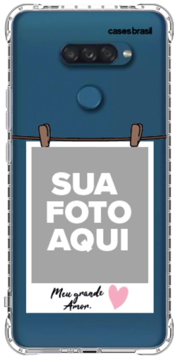 Capinha para Celular Polaroid Meu Grande Amor