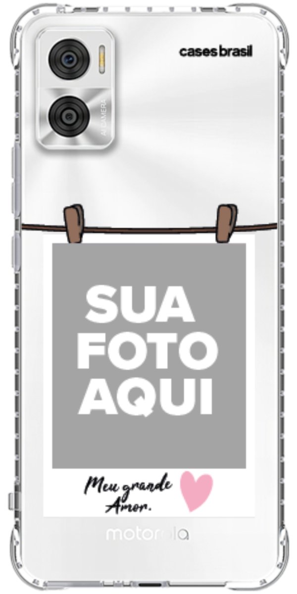 Capinha para Celular Polaroid Meu Grande Amor