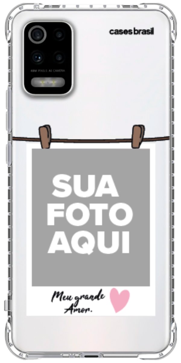 Capinha para Celular Polaroid Meu Grande Amor