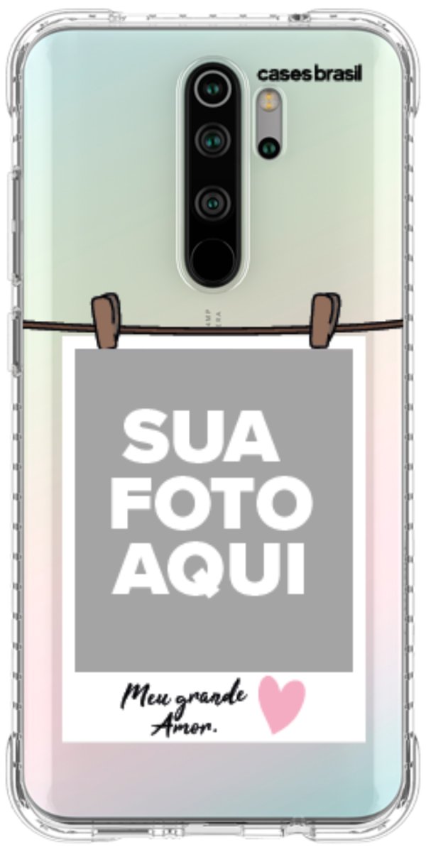 Capinha para Celular Polaroid Meu Grande Amor