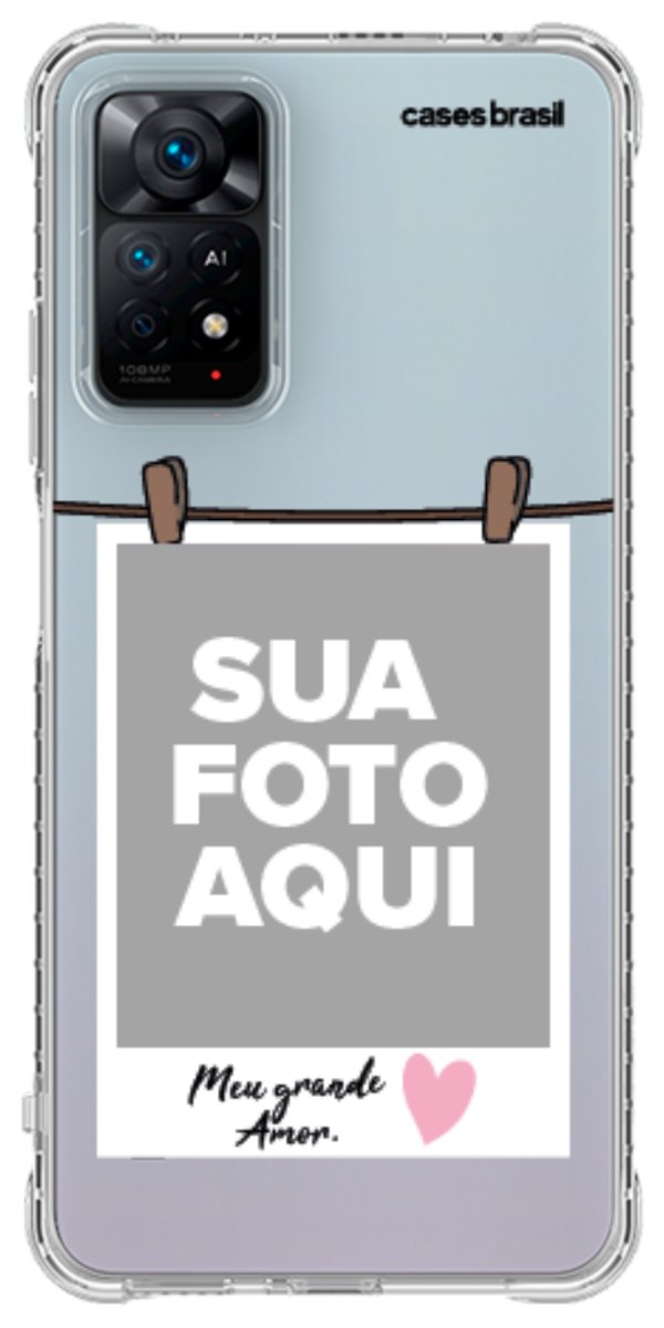 Capinha para Celular Polaroid Meu Grande Amor