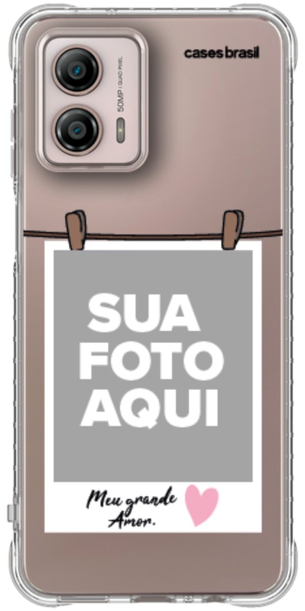 Capinha para Celular Polaroid Meu Grande Amor