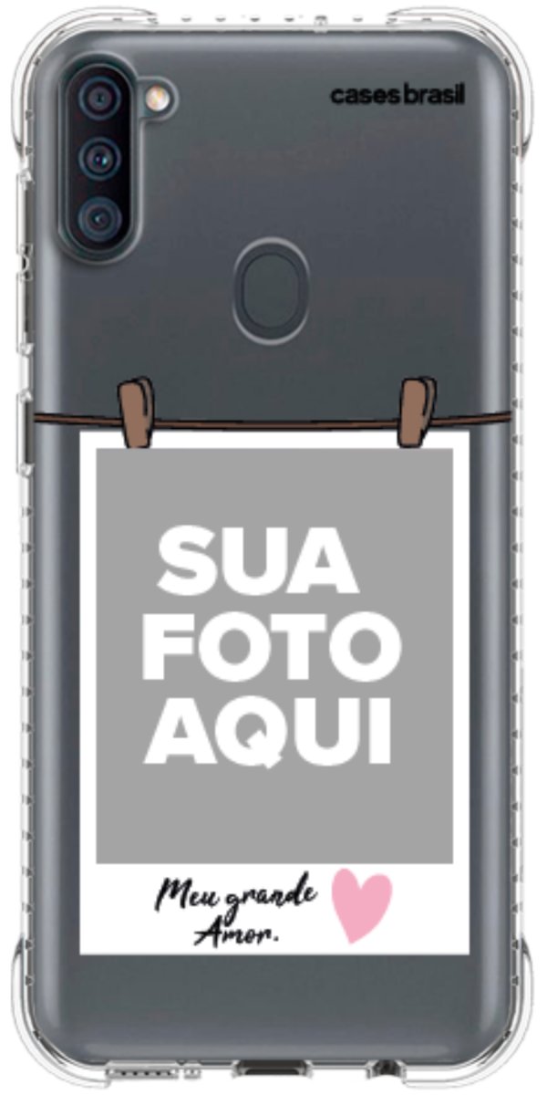Capinha para Celular Polaroid Meu Grande Amor