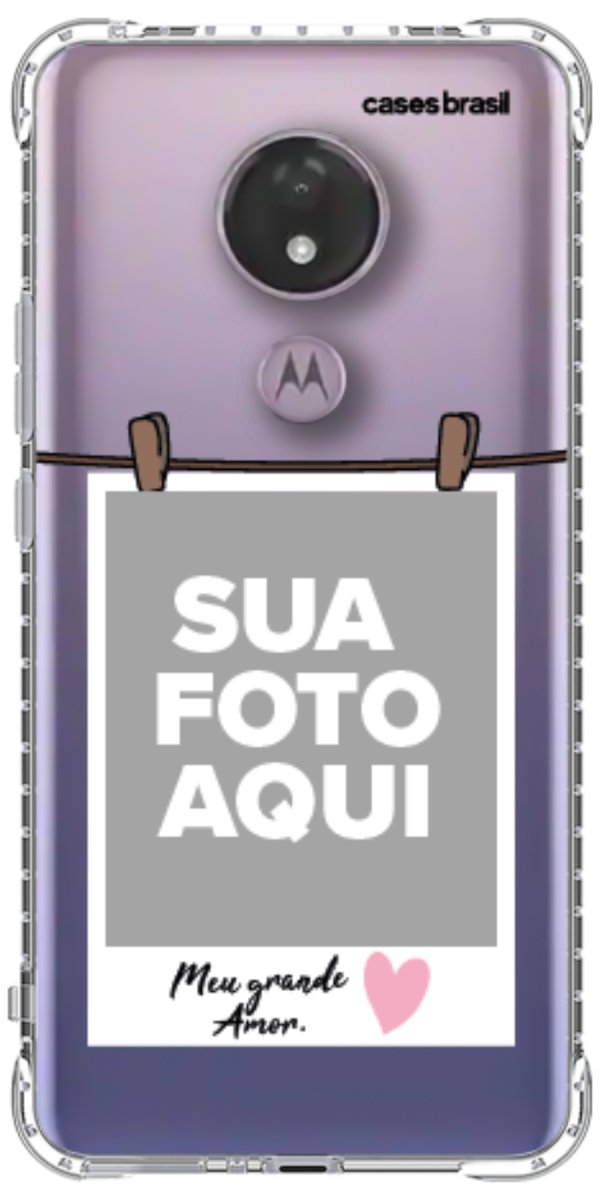 Capinha para Celular Polaroid Meu Grande Amor