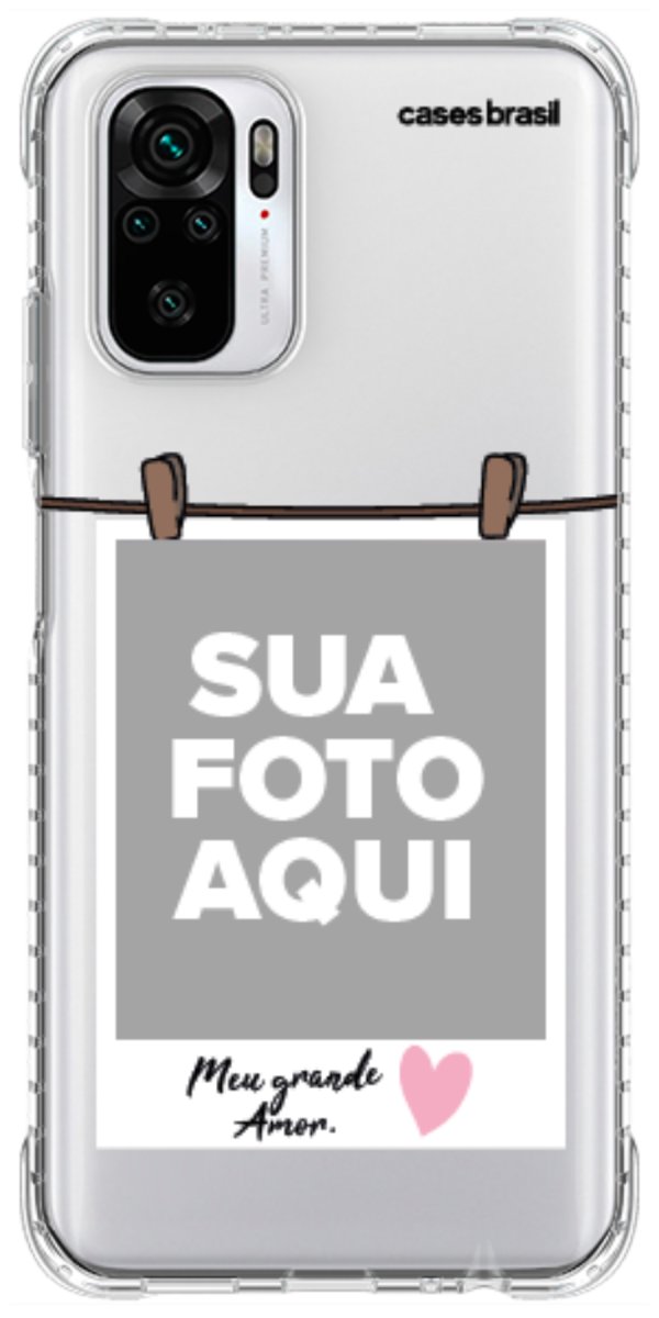 Capinha para Celular Polaroid Meu Grande Amor