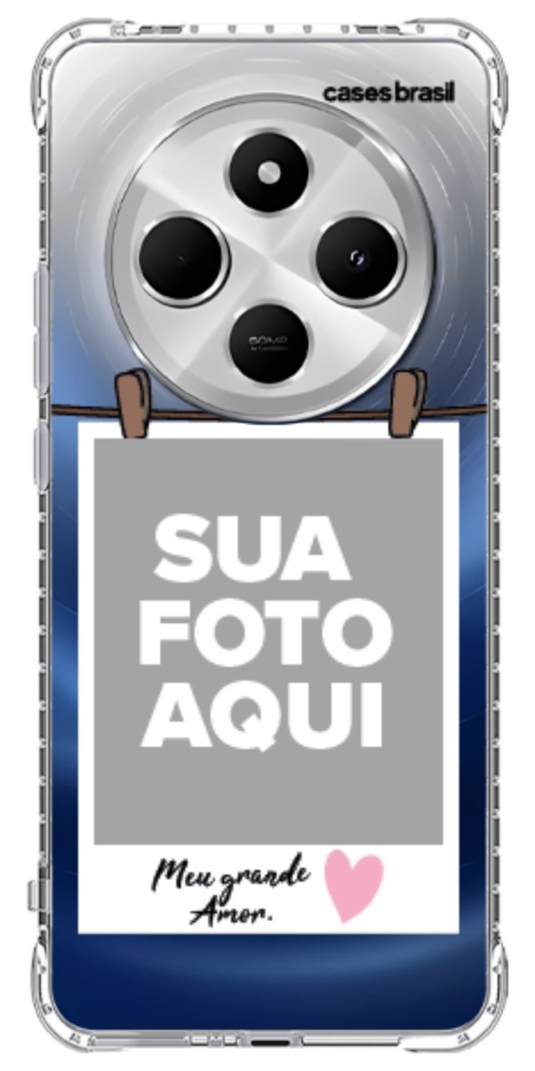 Capinha para Celular Polaroid Meu Grande Amor
