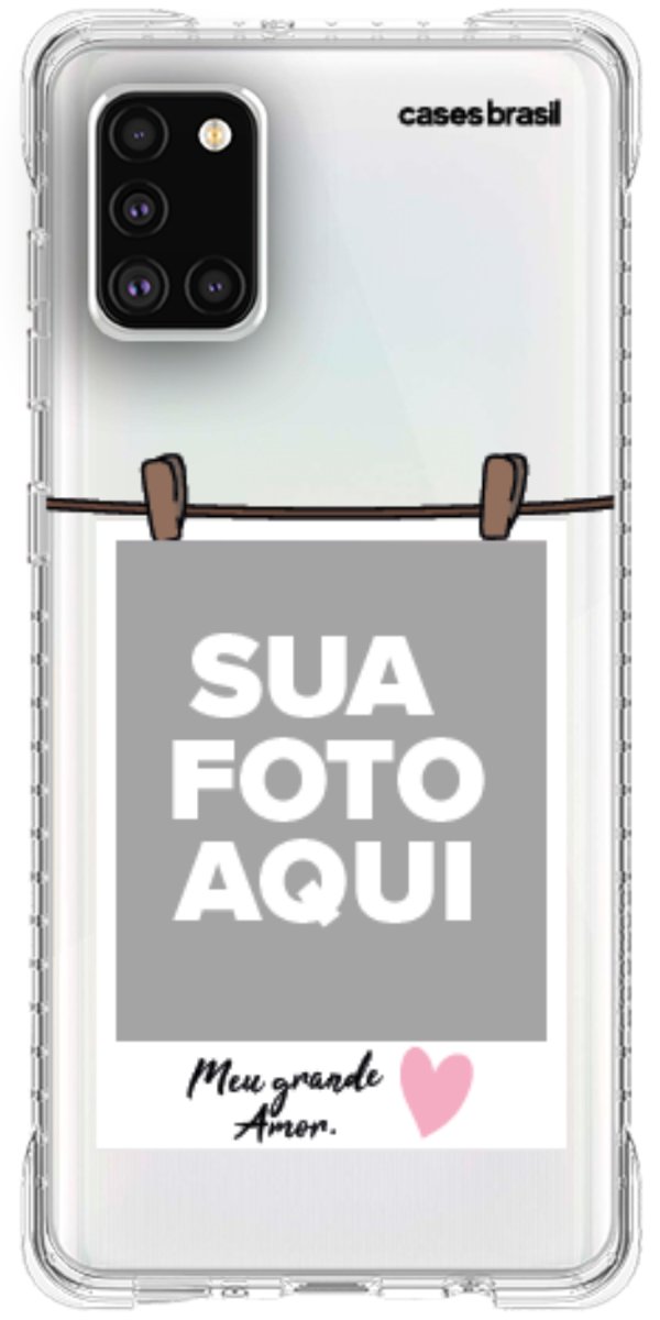 Capinha para Celular Polaroid Meu Grande Amor